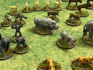 Crawley Wargames Club Africa Participation Game, Sat 13th April @ Salute 2024.
