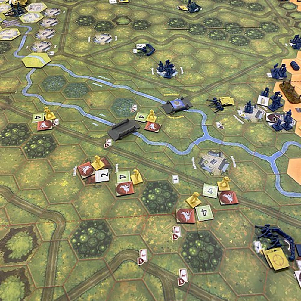 Crawley Wargames Club D-Day Landings Game, 1st June 2025