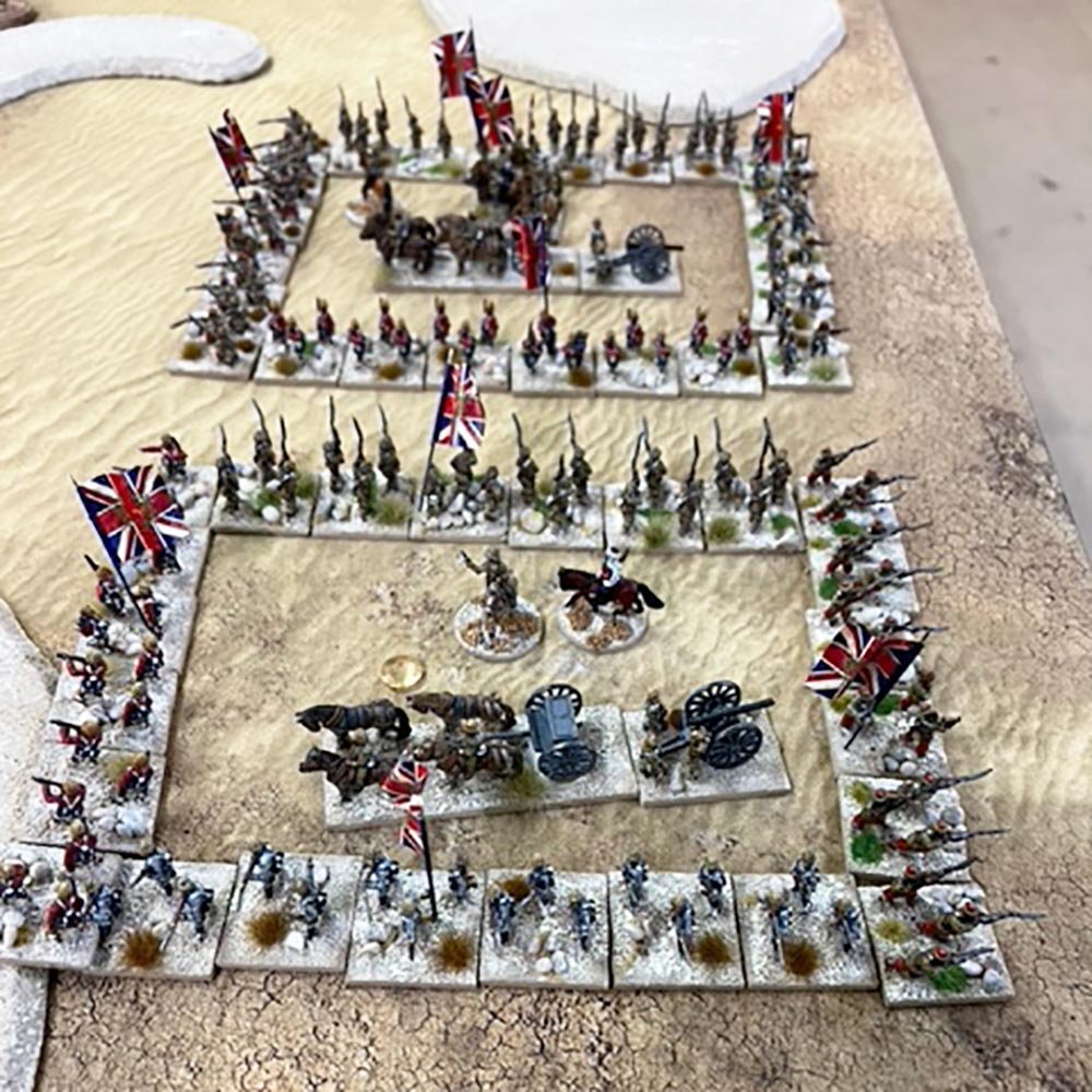 Crawley Wargames Club Sudan Battle, 6th June 2025